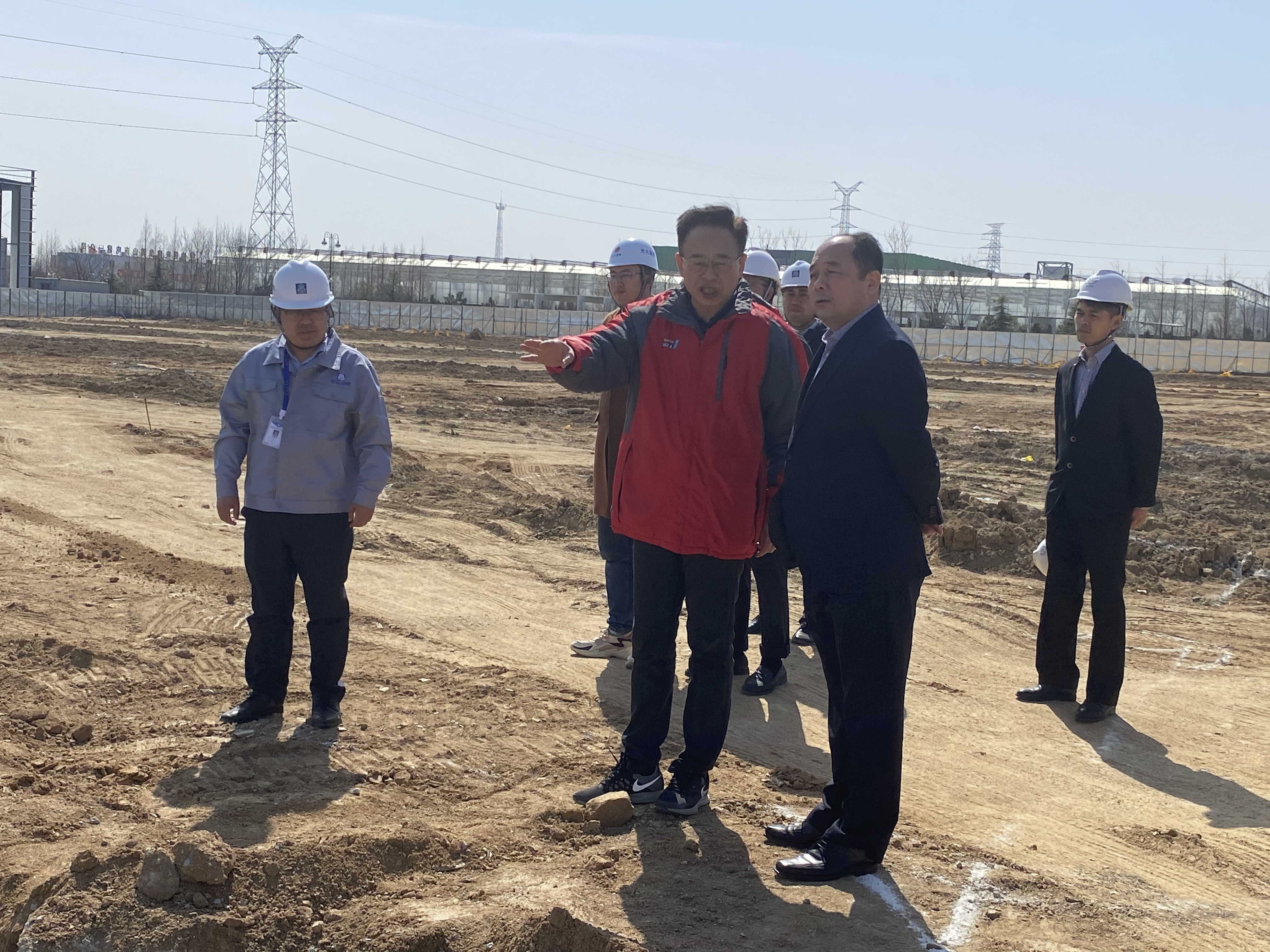 薦世新董事長考察青島供應(yīng)鏈基地項(xiàng)目